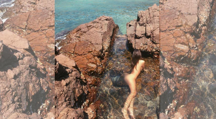 Emily Ratajkowski’nin ‘deniz kızı’ paylaşımı