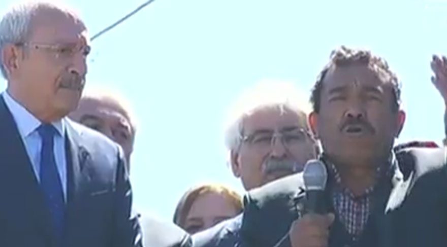 Kılıçdaroğlu’nun Kayseri programında bir Kayserili isyan etti! Benden terörist olur mu?