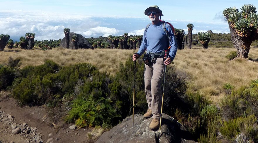 55’lik dağcı Kilimanjaro’da zirve yaptı