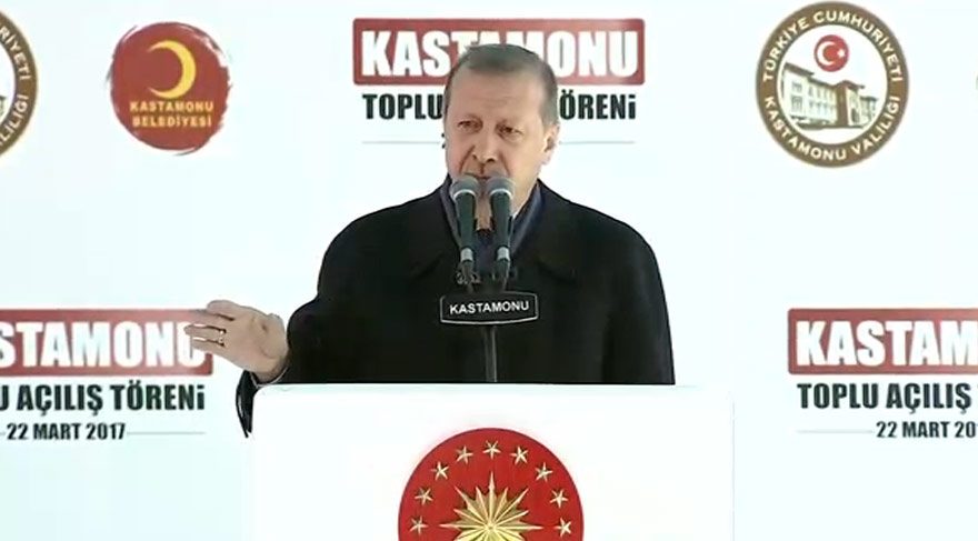Erdoğan: Bakın şu anda sorumsuzum ben…