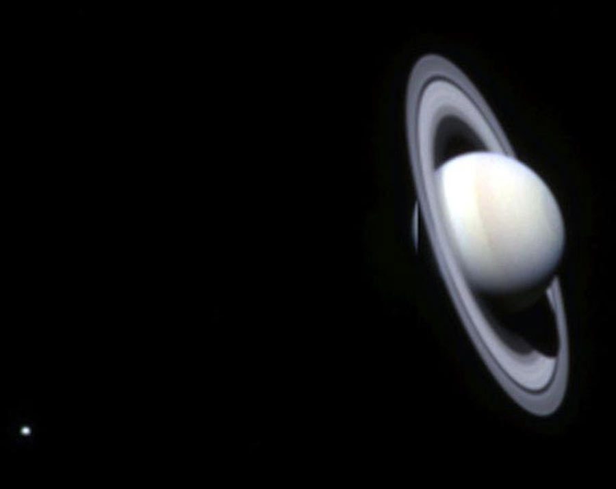 117 milyon mil uzaktan Satürn