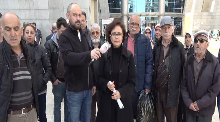 FİKİRTEPE KENTSEL DÖNÜŞÜM MAĞDURLARI BASIN AÇIKLAMASI YAPTI.