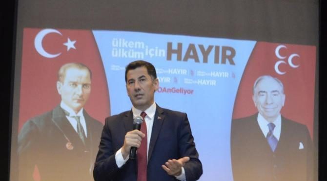 Oğan: Barzani'nin 'Evet' dediği yerde elbet de Türk Milliyetçileri 'Hayır' diyecek