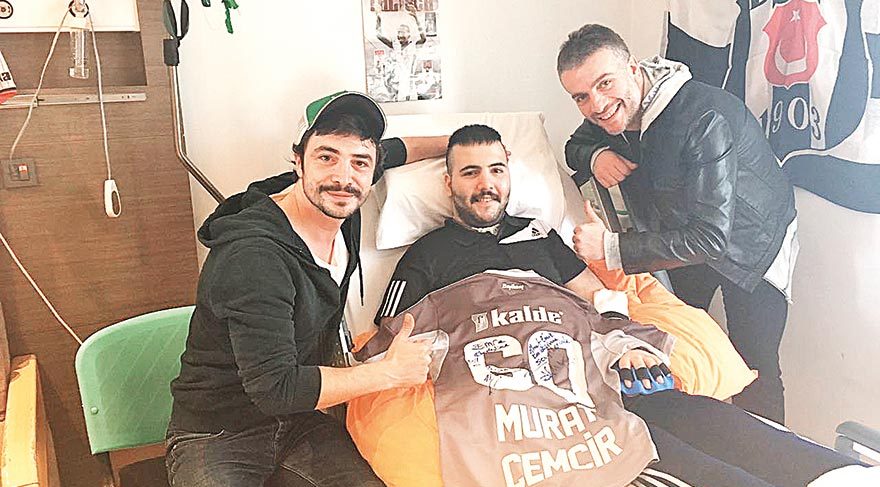 Komedyenlerden anlamlı buluşma