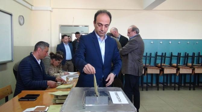 HDP'li vekiller, oylarını Ankara'da kullandı