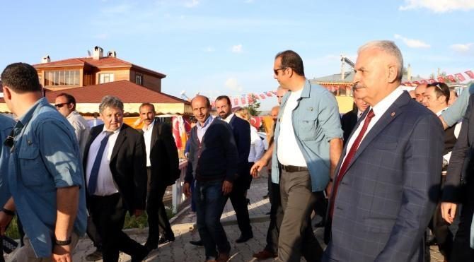 Başbakan Binali Yıldırım'ın köyünden 2 hayır çıktı
