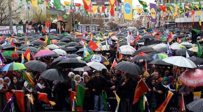 HDP'den Van'da hayır mitingi