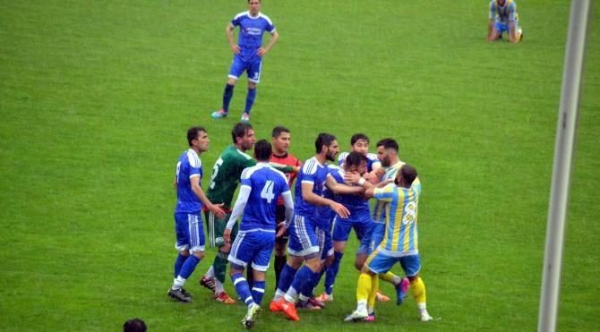 Siirt'te BAL ligi Şampiyonluk maçında olaylar çıktı 