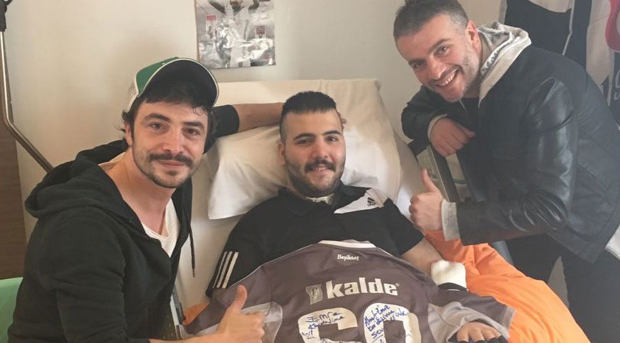 Ahmet Kural ve Murat Cemcir’den maganda kurbanı liseliye ziyaret
