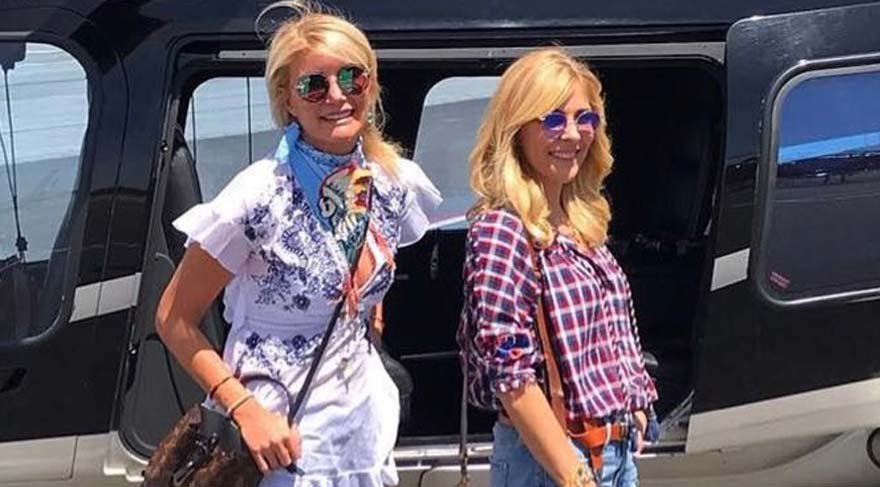 Arzu ve Begüm Cochella’da eğlendi