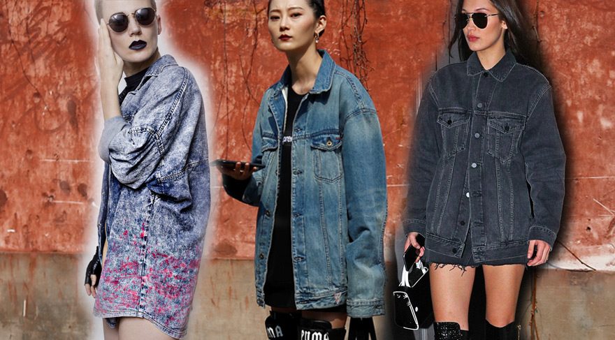 Boyfriend jean ceketler geliyor