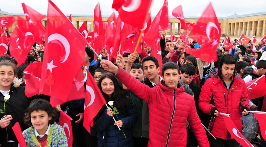 Anıtkabir'de 23 Nisan coşkusu - Son dakika haberleri