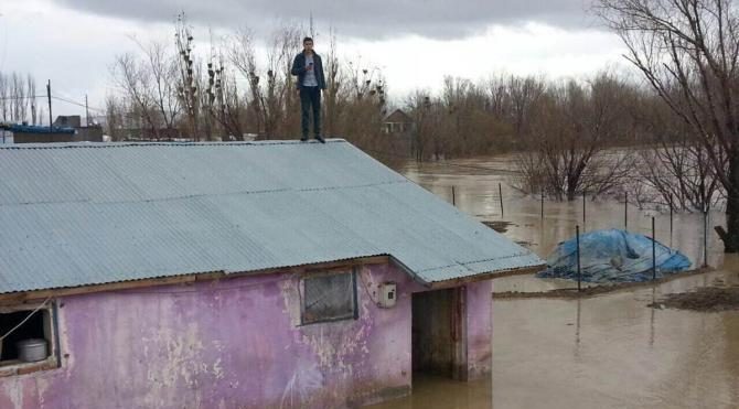Muş'ta sel ve taşkınlardan 40 ev zarar gördü