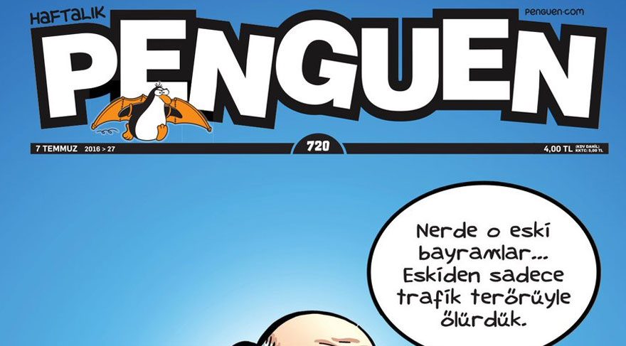 Penguen kapanıyor