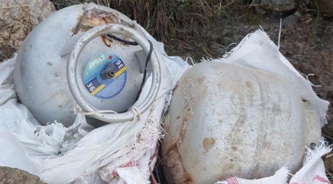 Van'da, PKK'ya ait el yapımı 3 patlayıcı imha edildi