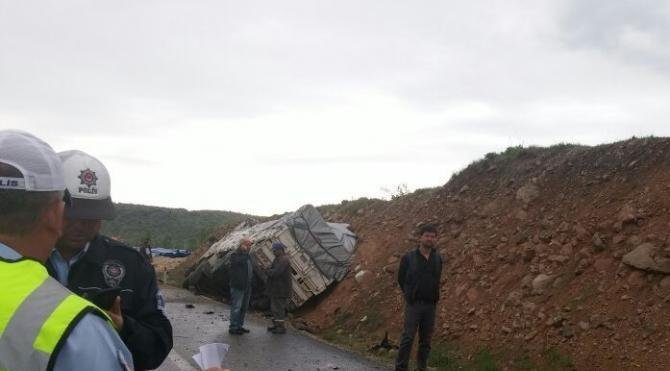 Seydişehir'de kaza: 1 ölü, 1 yaralı