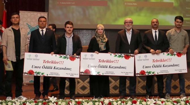 Karabük Üniversitesi'nde 'Umre' ödüllü bilgi yarışması