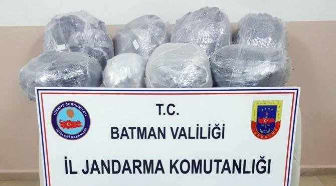Batman'da 72 kilo uyuşturucu madde ele geçirildi