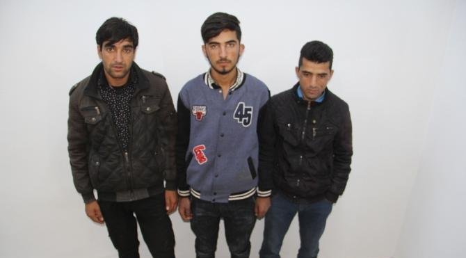 Başkale'de 3 Afgan kaçak yakalandı