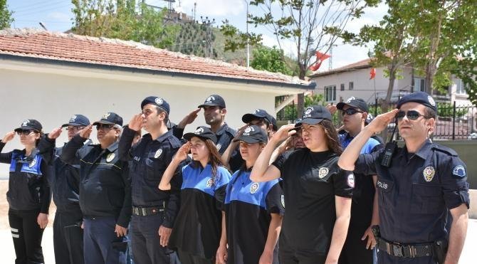 Aksaray'da engelli liseli öğrenciler, 1 günlük polis oldu