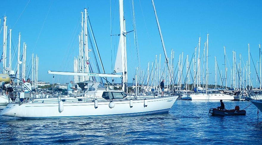 İkinci dünya turunu Teos Marina’da tamamladı