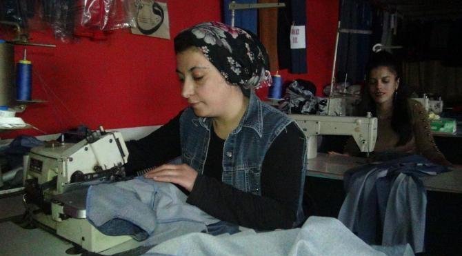 Tekstil üreten Yüksekovalı aileye ATO desteği