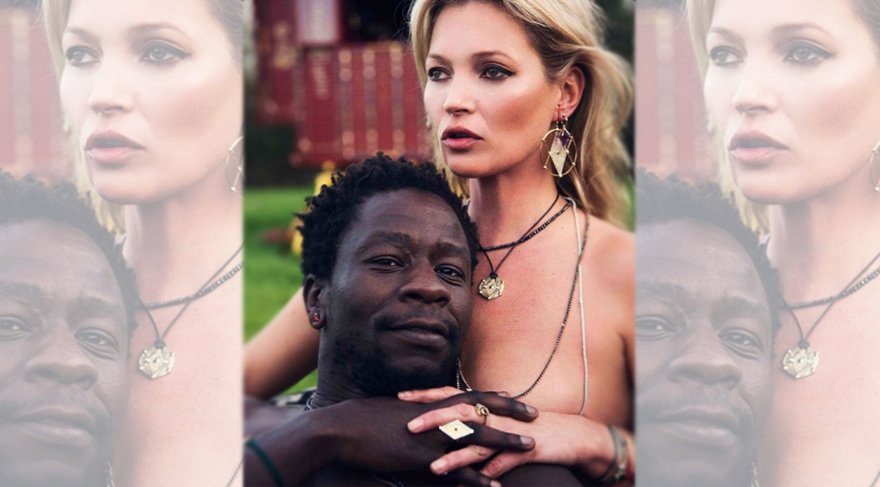Kate Moss yeni mücevher koleksiyonu ile iddialı