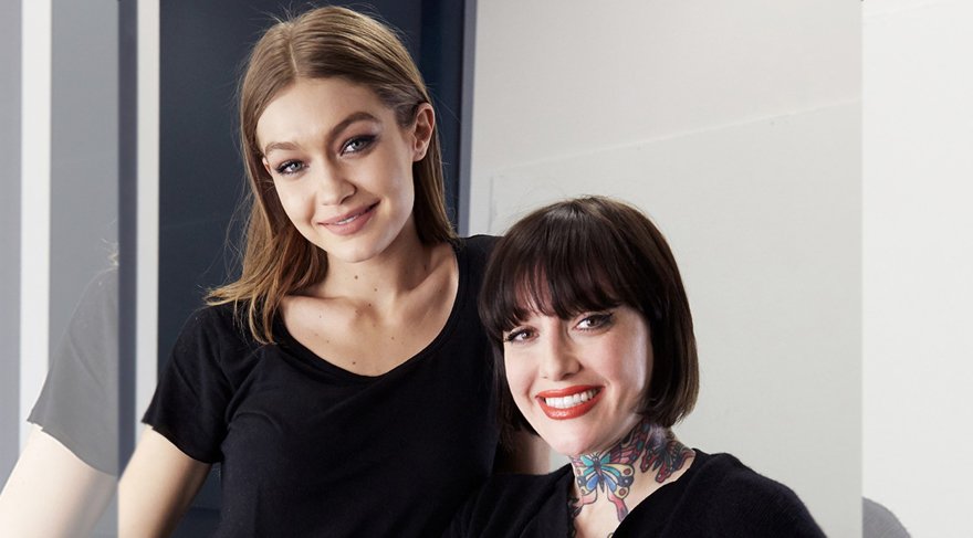 Gigi Hadid’in makyözü global makyaj artisti oldu
