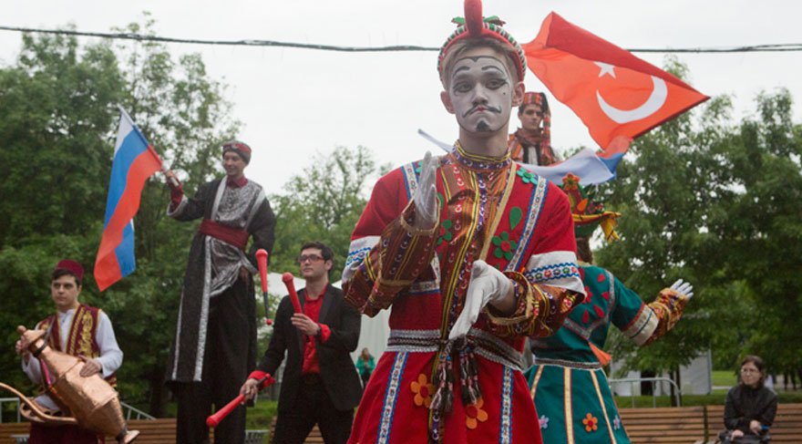 Moskova Türk Festivali’ni 200 bin kişi ziyaret etti