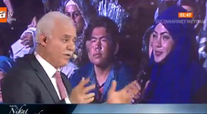 Nihat Hatipoğlu’na ‘silikon’ sorusu