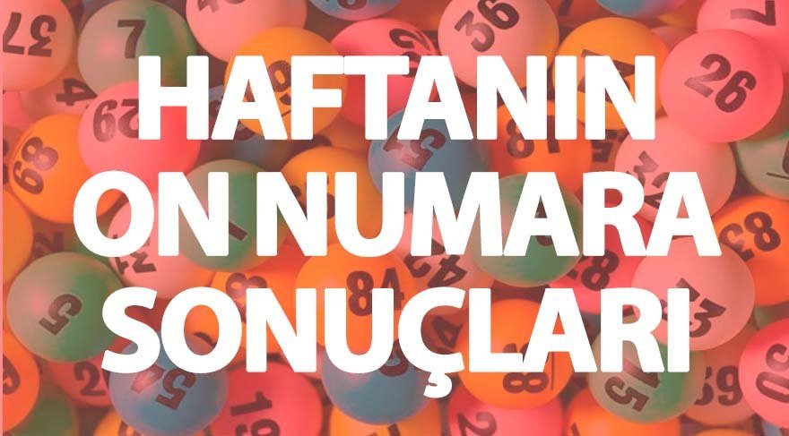 On Numara sonuçları 24 Temmuz 2017 (MPİ 781. hafta çekiliş sonucu)