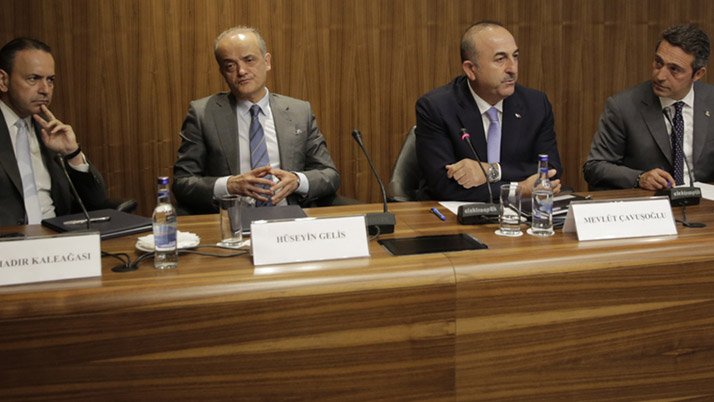 Mevlüt Çavuşoğlu TÜSİAD ile görüştü