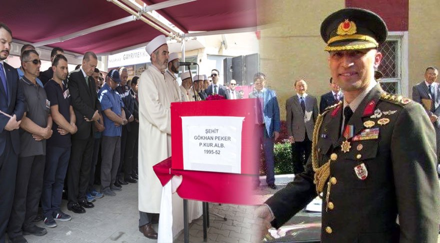 Şehit Albay Gökhan Peker unutulmadı