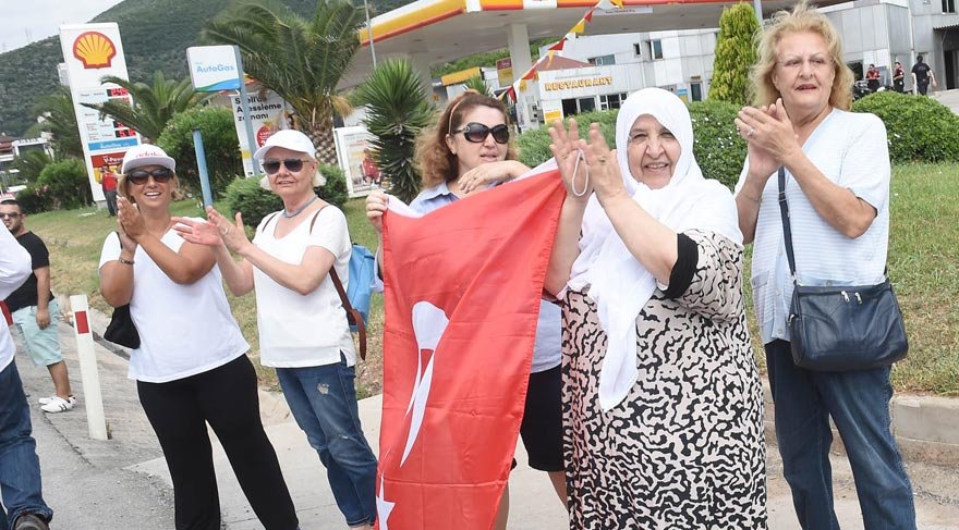 Adalet Yürüyüşü’nün 21. gününden görüntüler