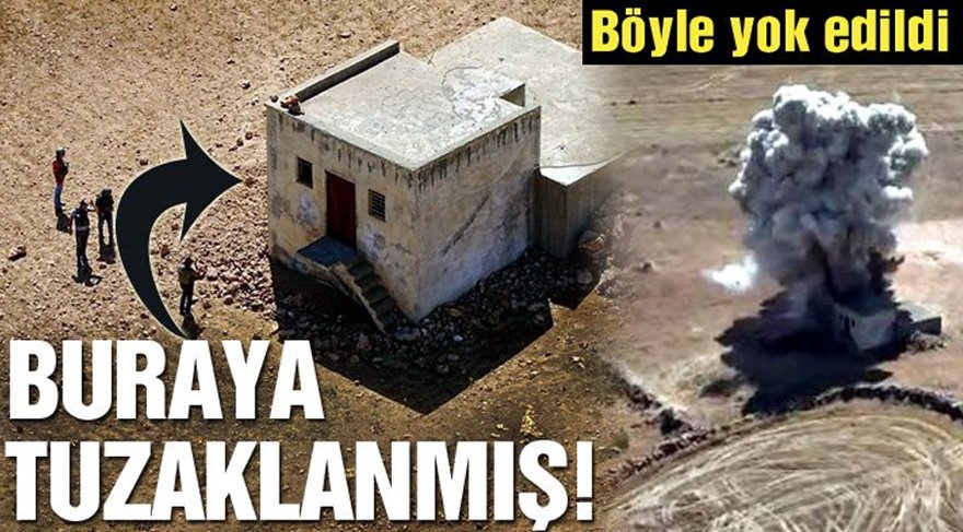 420 kilogram amonyum nitrat ile hazırlanan patlayıcı imha edildi