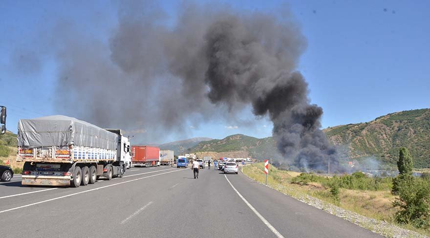 Askeri araca bombalı tuzak Üç askerimiz yaralandı