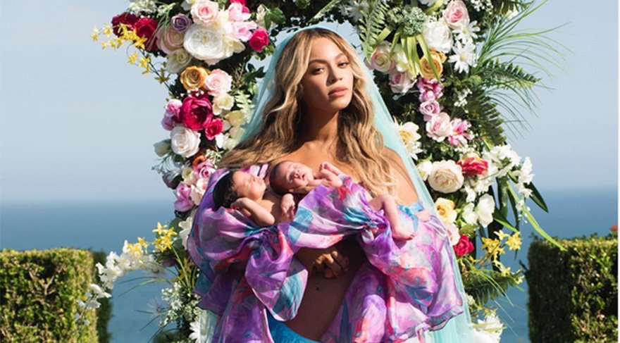 Beyonce, ikizleriyle ilk kez…
