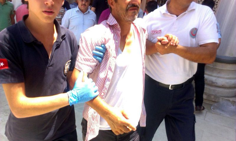 Alanda çalışmalar tüm hızıyla sürüyor.