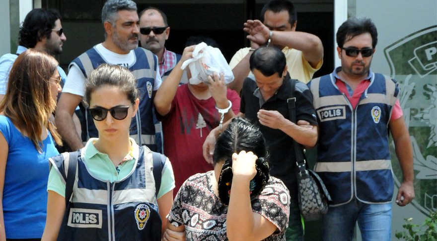 Çinli fuhuş çetesi çökertildi