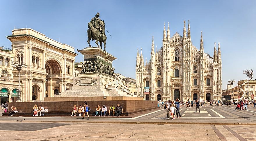 İnşaatı 519 yıl süren katedral Duomo di Milano