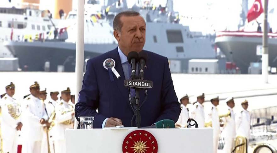 Erdoğan: Uçak gemisi yapacağız