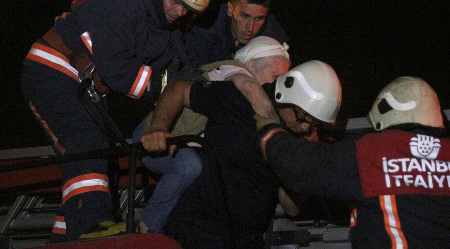 Etiler’de yangın… İtfaiye seferber oldu