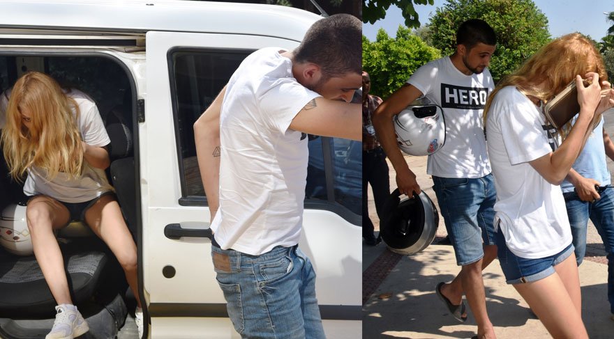 Antalya’da ‘Hero’ tişörtü giyen sevgililere gözaltı