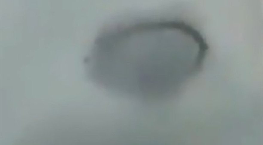 UFO tartışması başlatan görüntü!