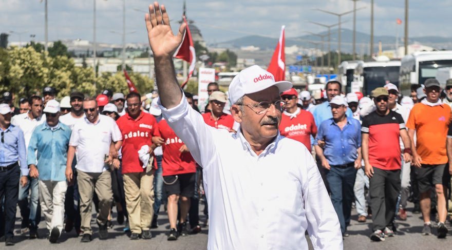 Adalet Yürüyüşü'nde yirmi üçüncü gün