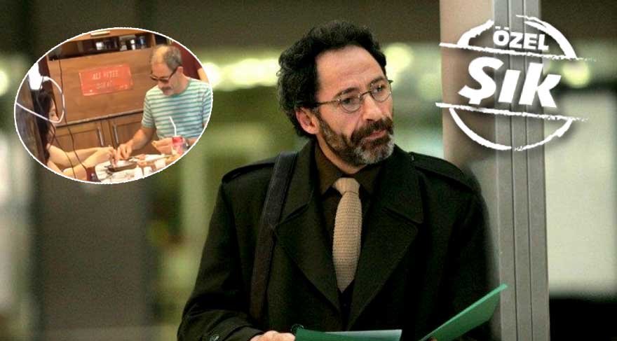 Levent Can ve sevgilisinin kahvaltı keyfi