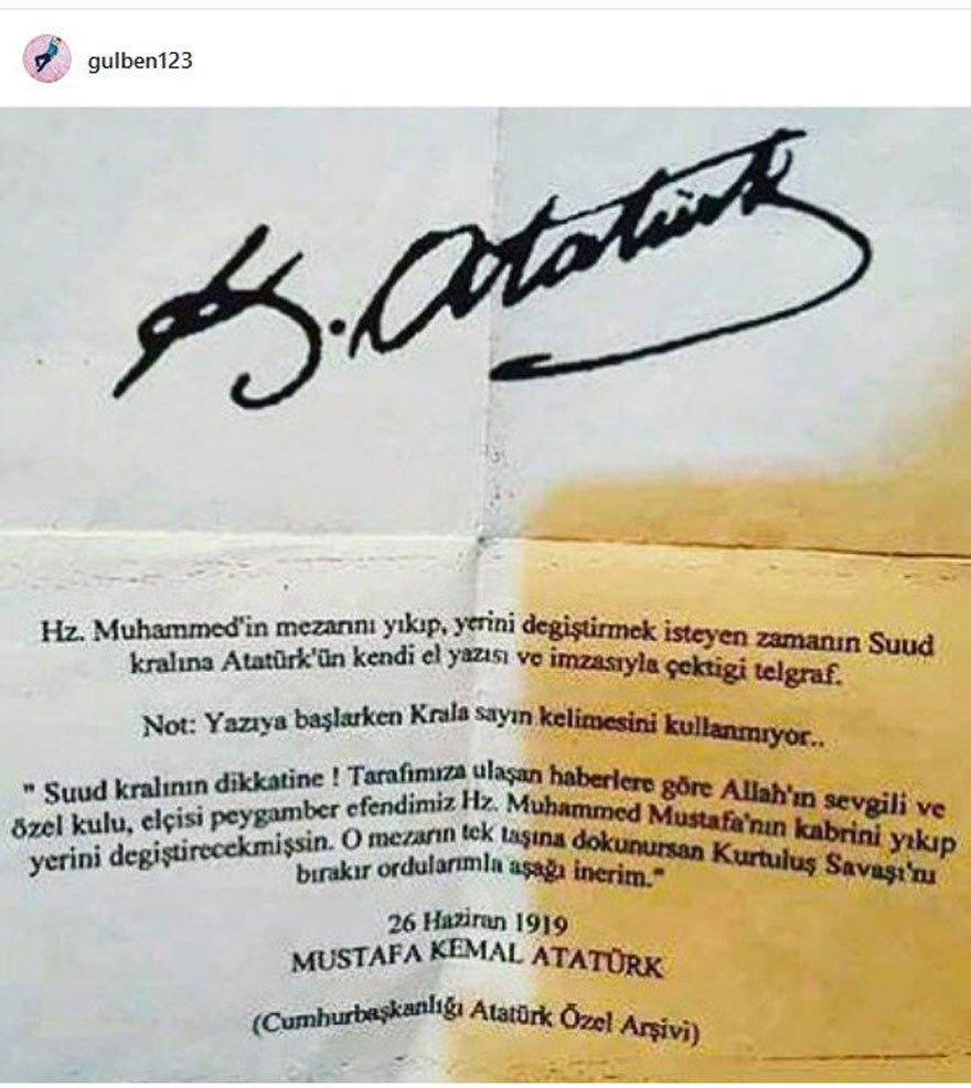 İşte Gülben Ergen'in sosyal medyada paylaştığı o mektup...