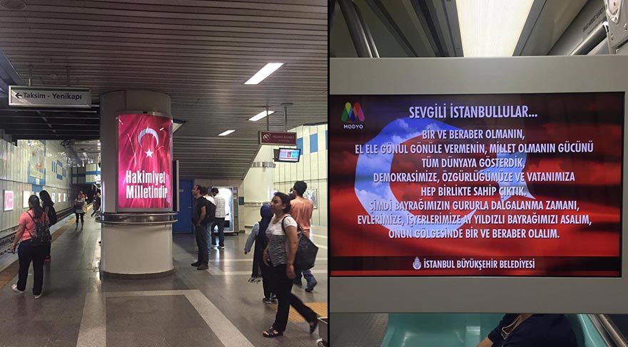 Yenikapı-Havalimanı metrosunda arıza