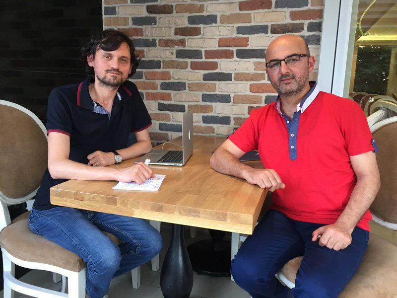FOTO:SÖZCÜ- Can Özçelik'in sorularını yanıtladı.