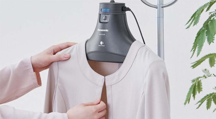 Teknoloji dolaba girdi: Panasonic akıllı askı tanıtıldı